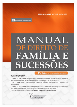 Manual de Direito de Família e Sucessões (3a ed)