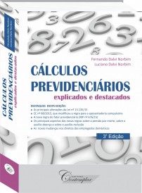 Cálculos Previdenciários 3a. Edição -  Fernando Dalvi