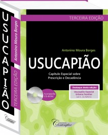 Usucapião 3a. Edição  -  Antonino Moura Borges